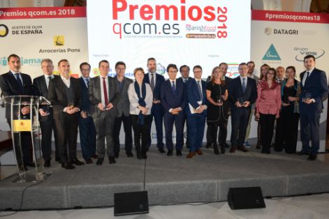 HOY, EN LA ENTREGA DE LOS PREMIOS QCOM.ES 2018, EN LA SEDE DEL MINISTERIO  
