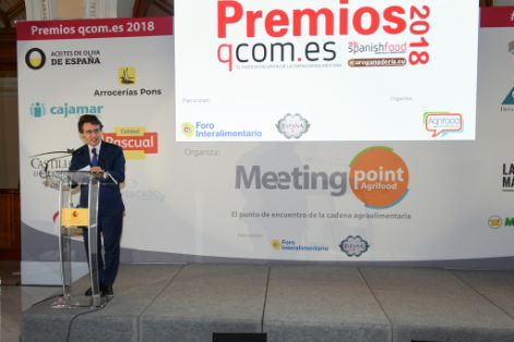HOY, EN LA ENTREGA DE LOS PREMIOS QCOM.ES 2018, EN LA SEDE DEL MINISTERIO  