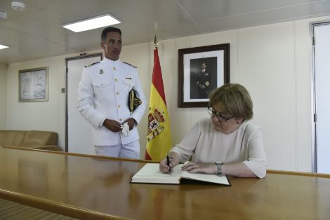 CEREMONIA EN LA ESTACIÓN NAVAL DE LA GRAÑA, EN FERROL