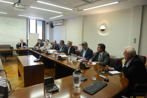 Hoy, en la sede del Departamento