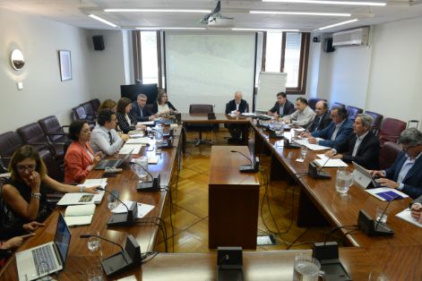 Hoy, en la sede del Departamento