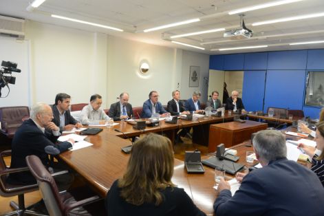 Hoy, en la sede del Departamento