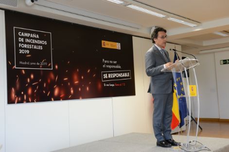 Hoy, en la presentación de la campaña para la lucha contra incendios forestales 2019 