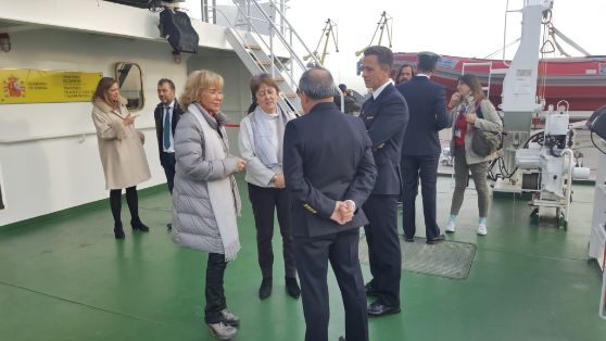 HOY, EN LA CLAUSURA DEL PROGRAMA DE CAPACITACIÓN PESQUERA A BORDO DEL BUQUE ESCUELA Y DE COOPERACIÓN INTERMARES EN NADOR (MARRUECOS)