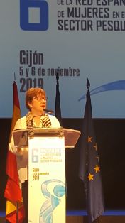 HOY, EN LA INAUGURACIÓN DEL 6º CONGRESO DE LA RED ESPAÑOLA DE MUJERES EN EL SECTOR PESQUERO