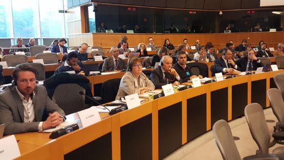 HOY EN EL PARLAMENTO EUROPEO, EN BRUSELAS