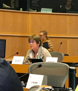 HOY EN EL PARLAMENTO EUROPEO, EN BRUSELAS