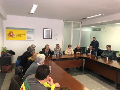 Hoy, en el Centro de Coordinación de Salvamento Marítimo en Tarifa (Cádiz)