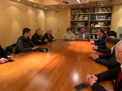 Hoy, en el Centro de Coordinación de Salvamento Marítimo en Tarifa (Cádiz)