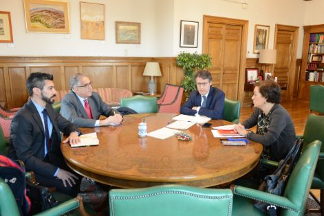 Hoy en la sede del Ministerio