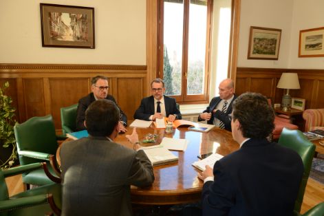 Hoy en la sede del Ministerio 