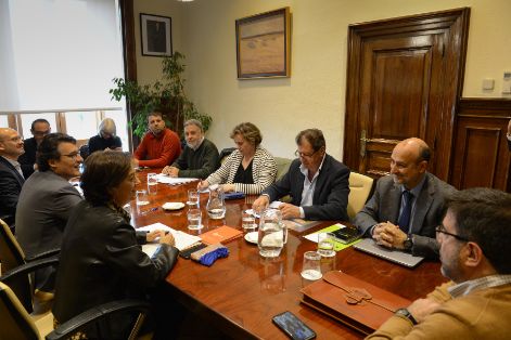Hoy, en la sede del Ministerio del Ministerio de Agricultura, Pesca y Alimentación 
