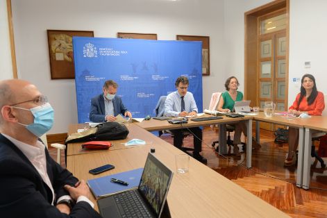 EN UNA REUNIÓN MANTENIDA HOY POR VIDEOCONFERENCIA