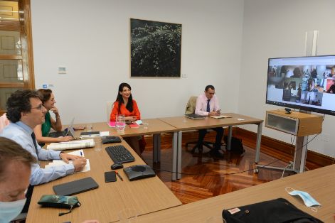 EN UNA REUNIÓN MANTENIDA HOY POR VIDEOCONFERENCIA