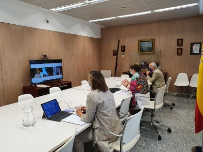 En una reunión mantenida hoy por videoconferencia