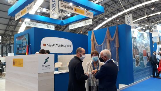 HOY, EN LA INAUGURACIÓN DE LA 22ª EDICIÓN DE LA FERIA INTERNACIONAL DE PRODUCTOS DEL MAR CONGELADOS “CONXEMAR 2021” 