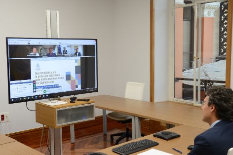 HOY, MEDIANTE VIDEOCONFERENCIA 