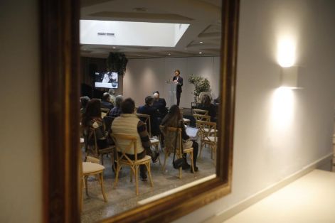 EN EL FORO “PEGADOS A LA TIERRA, EL MEDIO RURAL EN LA COYUNTURA DE UNA GUERRA”