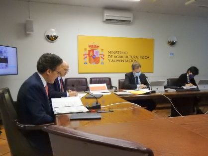 HOY, EN LA XLV REUNIÓN PLENARIA, PRESIDIDA POR SECRETARIO GENERAL DE AGRICULTURA Y ALIMENTACIÓN