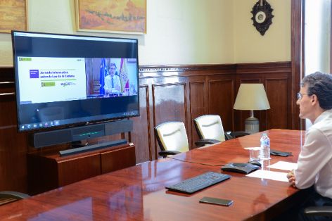 EN UNA JORNADA INFORMATIVA VIRTUAL ORGANIZADA POR LA AICA 