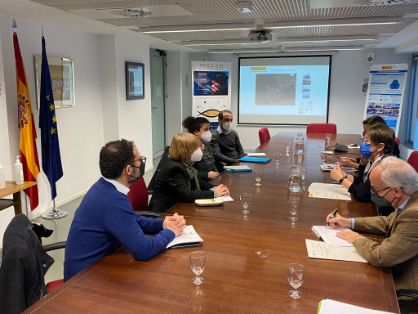 Hoy, en la sede de la Secretaría General de Pesca 