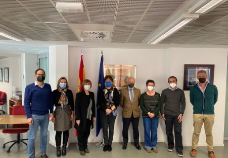 Hoy, en la sede de la Secretaría General de Pesca 