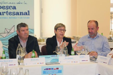 Hoy, en una reunión celebrada en Burela (Lugo)