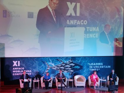 Hoy, en la XI Conferencia Mundial del Atún, en Vigo