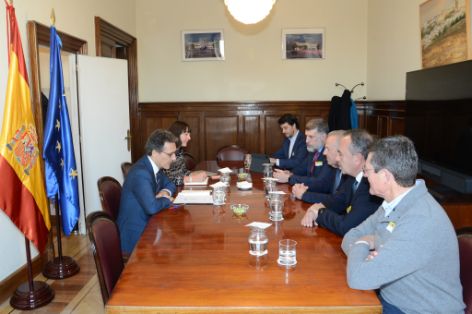 Hoy, en la sede del ministerio