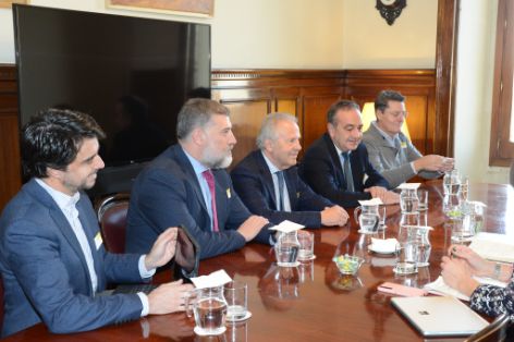 Hoy, en la sede del ministerio