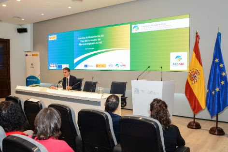 Hoy, en la clausura de las jornadas sobre el Plan de Evaluación del Plan Estratégico de la PAC
