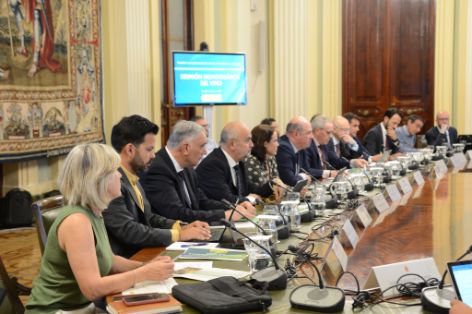 Hoy, en la sede del ministerio