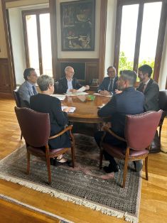 Hoy, en la sede del ministerio