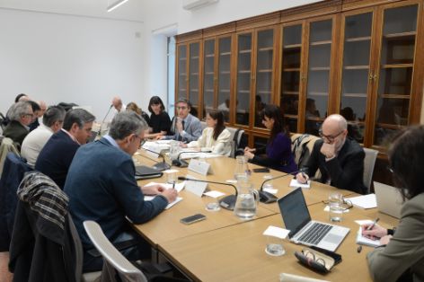 Hoy, en la sede del ministerio