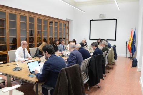 Hoy, en la sede del ministerio