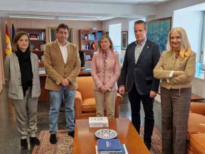 Hoy, en la sede de la Secretaría General de Pesca