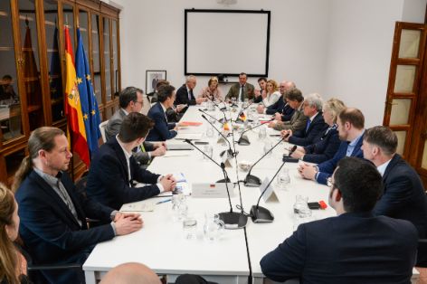 Hoy, en la sede del ministerio 