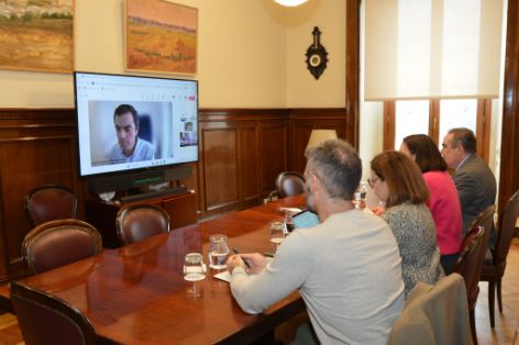 Hoy, en la sede del ministerio