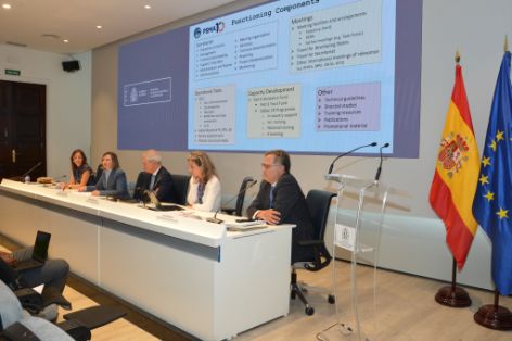 Hoy, en la inauguración de la III reunión del grupo de trabajo sobre estrategia y seguimiento del AMERP