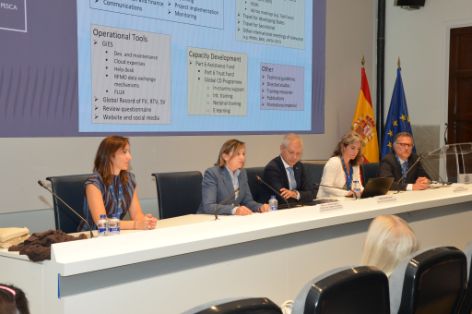 Hoy, en la inauguración de la III reunión del grupo de trabajo sobre estrategia y seguimiento del AMERP