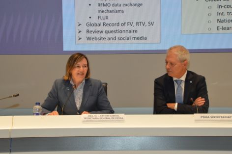Hoy, en la inauguración de la III reunión del grupo de trabajo sobre estrategia y seguimiento del AMERP