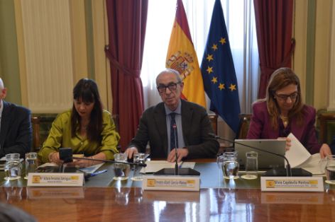 Hoy, en la sede del ministerio    