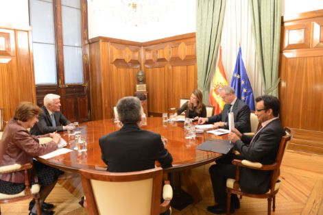 Hoy, en la sede del Departamento 