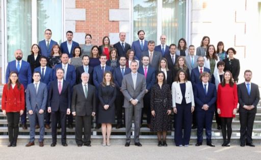 Audiencia a la nueva promoción del cuerpo de ingenieros agrónomos del Estado