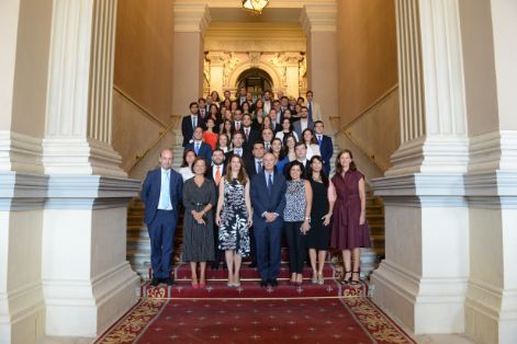 Hoy, en la sede del Ministerio