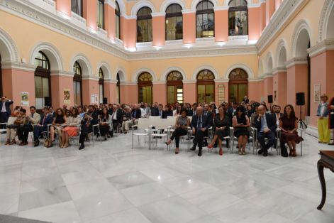 Hoy, en la sede del Ministerio