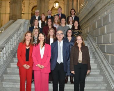 Hoy en la sede del ministerio