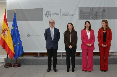 Hoy en la sede del ministerio