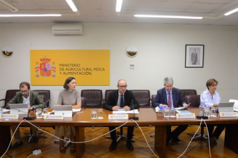 Hoy, en la sede del ministerio