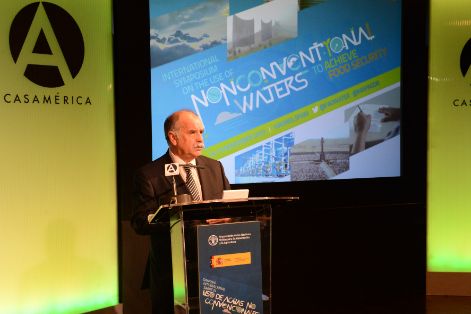 EN EL ACTO DE INAUGURACIÓN DEL SIMPOSIO INTERNACIONAL SOBRE EL USO DE AGUAS NO CONVENCIONALES PARA LOGRAR LA SEGURIDAD ALIMENTARIA 